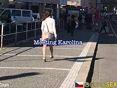 sexy prague redhead milf shop pickup fucked cowgirl