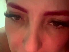 she's on a pizza call while taking big cock deep in her tight swollen black pussy pov interracial style