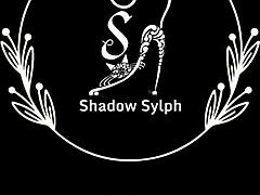 shadow sylph's uncensored sextape shows black teen slut begging bbc creampie in tight goth pussy