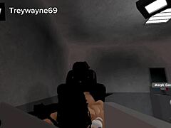 big cock slides into tight white ass in jail cell