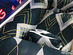 I gave my boss a slow passionate blowjob indoors till he moaned