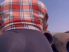 big ass claps wildly on monster cock until cumshot erupts