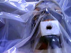 Dominatrix mistress april unleashes fresh warm pee on toilet slave