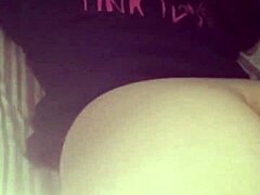 i'm fingering this hot chubby teen babe's fat pussy doggystyle from behind so wet and deep