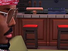 Hooker Deepthroats Thug's Big Black Cock Rough Oral Cumshot