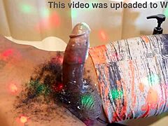 Diddy party freakoff with Hallelujah Johnson huge BBC busting nuts