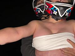 Picked up a Didi client no bra and he soaked my panties wet!