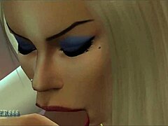 Hooker Deepthroats Thug's Big Black Cock Rough Oral Cumshot