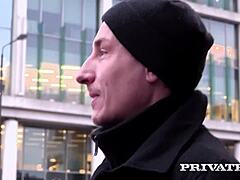 victoria summers unleashes big tits for sloppy wild blowjob action