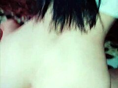 passionate milf wife in lingerie takes deep doggystyle pounding