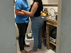 Friend Pervert Sneaks Cock In Vagina And Mouth During Soap Operas