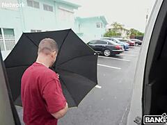 brunette pussy creamed with thick penis icing doggystyle