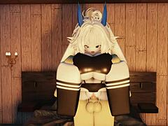 sexy big ass slut gets fucked hard in roblox sex