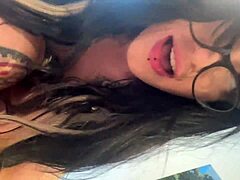 you won't believe what happens after catching goth stepsis gooning