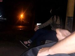 seriously risking my cock in front of this curvy latina bus slut watch her deepthroat gag and choke it rough outdoors