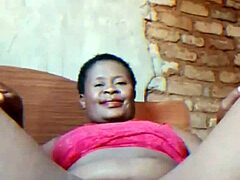 i love teasing my wet black mature pussy while hubby's gone