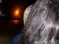 seriously risking my cock in front of this curvy latina bus slut watch her deepthroat gag and choke it rough outdoors