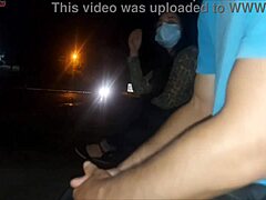 seriously risking my cock in front of this curvy latina bus slut watch her deepthroat gag and choke it rough outdoors