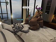 can you handle watching this bimbo whore ride big cock cowgirl in roblox condos anal fuck ep 2?
