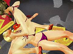 mature latina pounds nina hard in lezdom lesbian fight fantasy