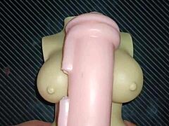 Kissy and Dolly's vaginas and asses explode with tit cumshots!!