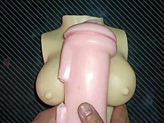 Kissy and Dolly's vaginas and asses explode with tit cumshots!!