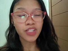 Teen girl ponders life while stuffing huge toy deep