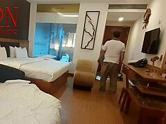 Lick her juicy navel and pussy after pouring drink on beautiful slut maid brunette college dorm quickie submissive cunilingus close-up