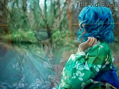 asian cosplay princess wakasagi lays eggs in freaky oviposition av pilot footage