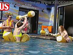 Jerkaoke orgy POV blowjobs doggystyle with Madison Morgan Rosalyn Sphinx