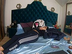 Milfycalla Masturbates Dances in Short Wear Teasing Tight Pussy