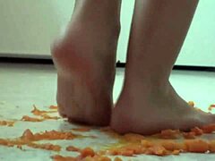 german femdom feet crush and destroy everything in kinky joi