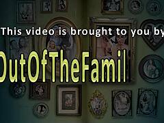 Stepsister Gags on Deepthroat Ride with Facial Cumshot Finish