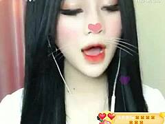 super sexy korean girl livestream blowjob vibes 😍💋