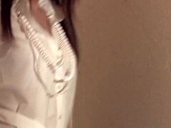 cock hungry asian slut aya sakuraba stuffed in mouth and pussy uncensored