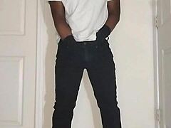 remember when i teased in tight jeans and wristbands like wrestling who wants to join?