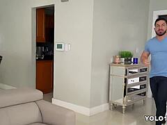 peter green bends kira perez over for hardcore doggystyle pounding at bangbros