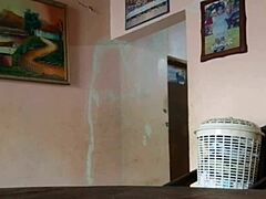 curvy latina morena with huge ass seduces her stepdad flashing chubby milf body