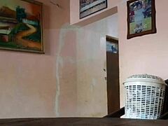 curvy latina morena with huge ass seduces her stepdad flashing chubby milf body