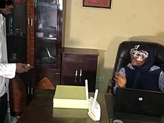 ahlaja fakes a transfer to lure the rider then offers her big shaved pussy ride instead