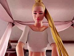 Ariana Grande Fortnite Cosplay Switches Positions For Deep Creampie Finish