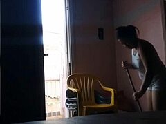 curvy latina morena with huge ass seduces her stepdad flashing chubby milf body