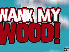 deanna dare ramps up the rough handjob deepthroat gag on wankz hardcore