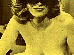 check out these hairy retro sluts in a wild vintage orgy party