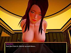 Redhead Stepsis Rides Stepbro Hard in New Family Cowgirl Game