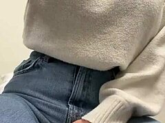 she sneaks a QUICK ORGASM in the doctor's office