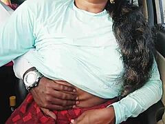 desi indian girl tight pussy orgasms in car during dirty talk sex