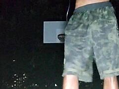 skinny gym girl poses for amateur photoshoot interview in park