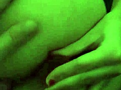 she stretches her tight teen asshole wide before taking anal pounding