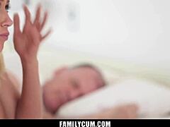 Stepmom! I'm Sneaking Under the Table to Suck Brad's Cock While Stepdad Chats Away!